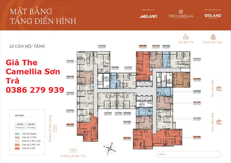Giá The Camellia Sơn Trà mới nhất - 0386 279 939